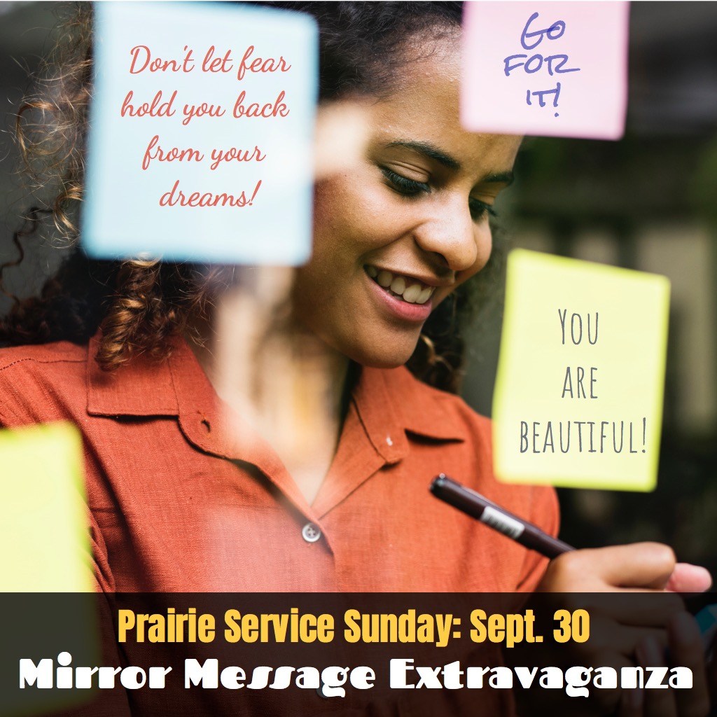 Mirror message service Sunday